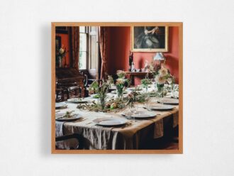 Red Wall Frame